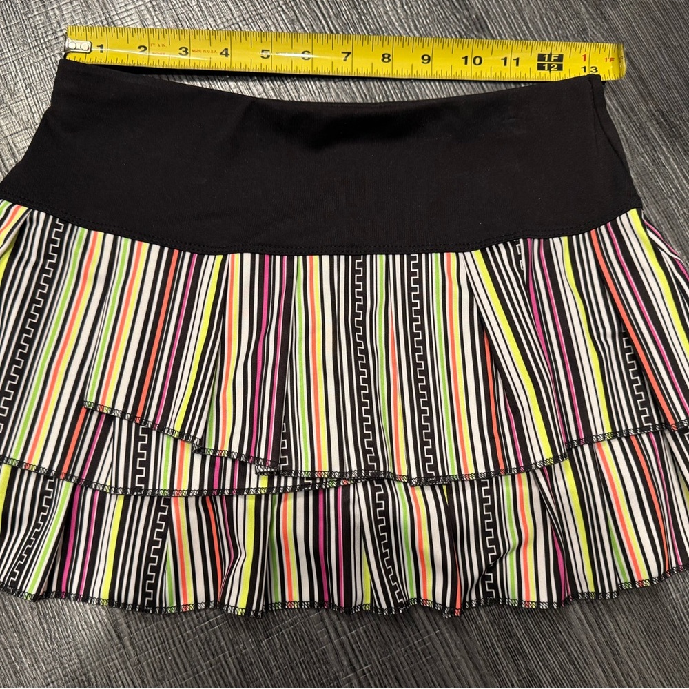 Women’s XS Lucky in Love tennis skirt with built in shorts
